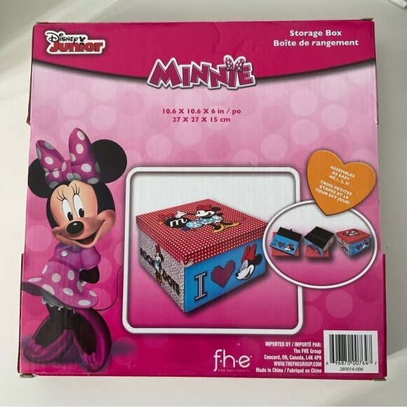 Disney Minnie Storage  Box NWT - Picture 2 of 3